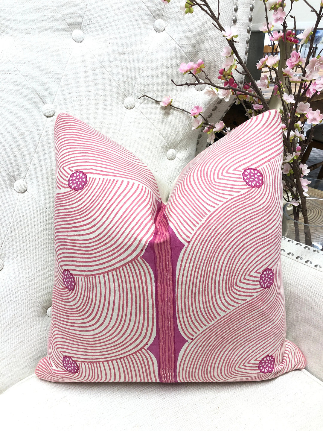 Tulu Textiles - Harper in Pink