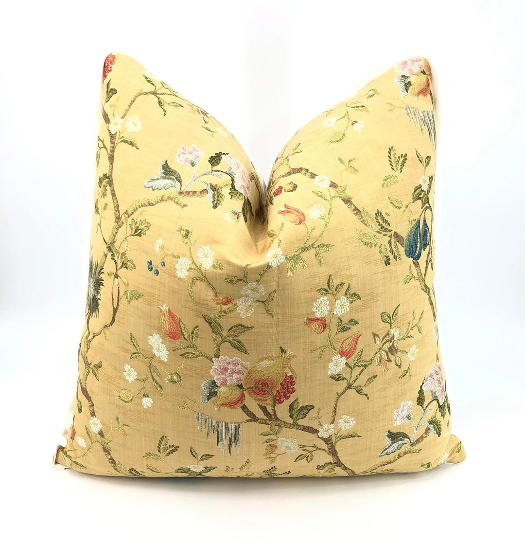 Scalamandre - Melograno - Multi on Antique Gold