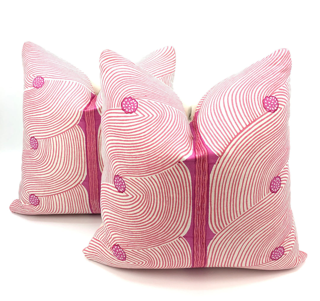 Tulu Textiles - Harper in Pink