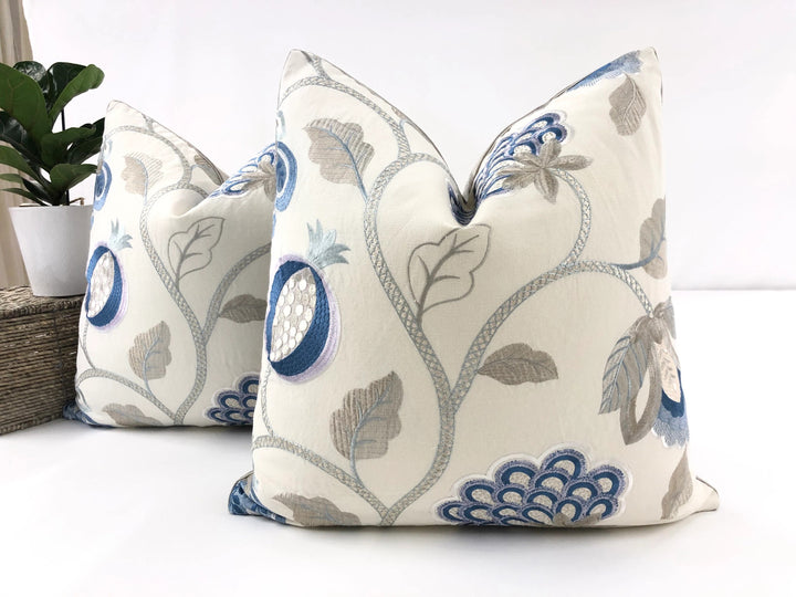 Colefax & Fowler - Paradise Garden - Blue/Cream
