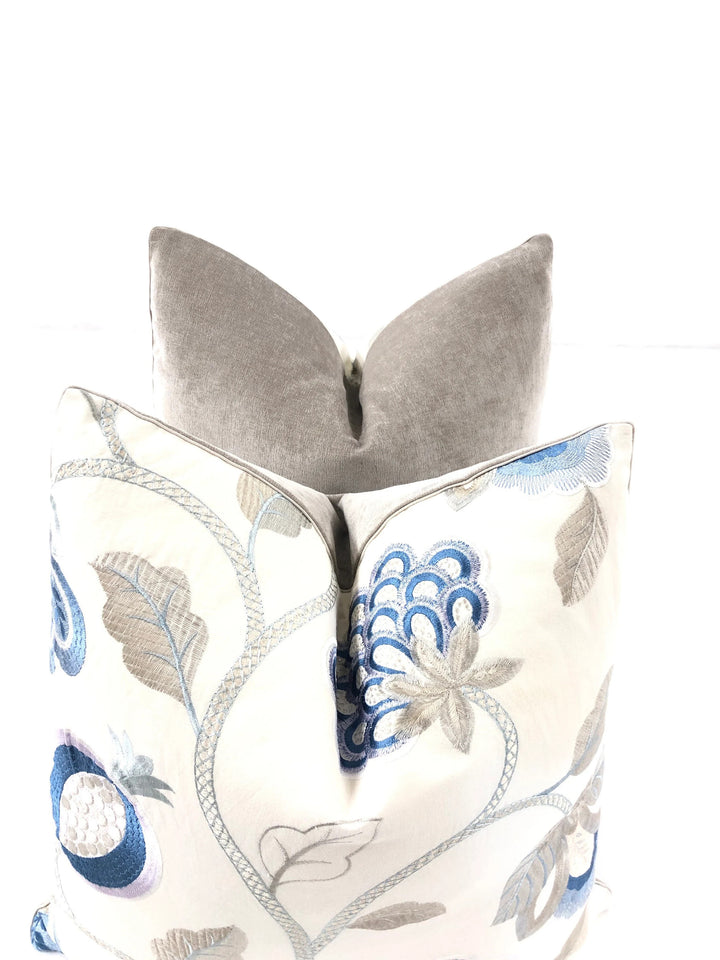 Colefax & Fowler - Paradise Garden - Blue/Cream