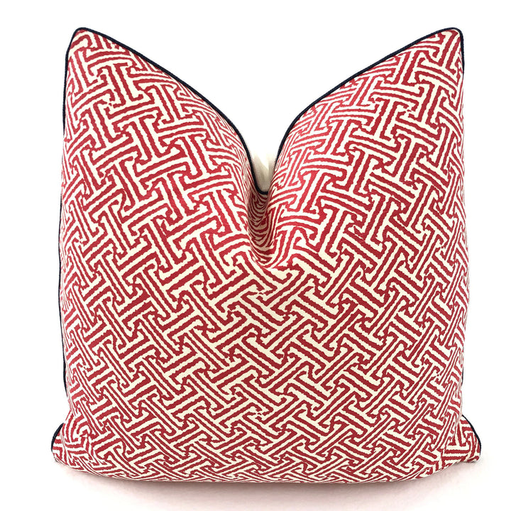 Quadrille - Java Java in Dark Red