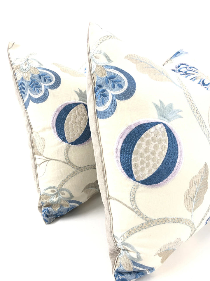 Colefax & Fowler - Paradise Garden - Blue/Cream