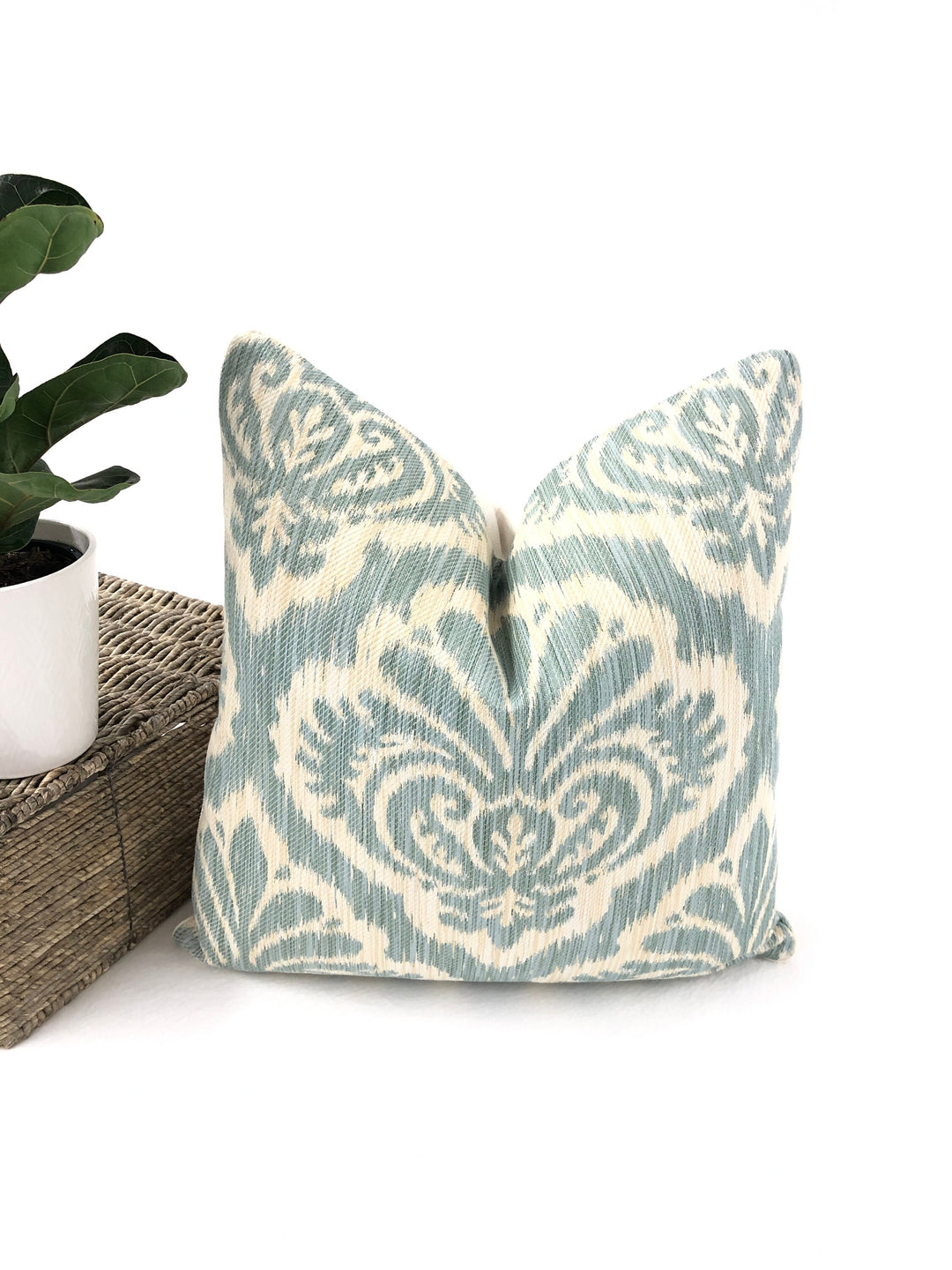 Brunschwig & Fils - French Damask in Aquamarine
