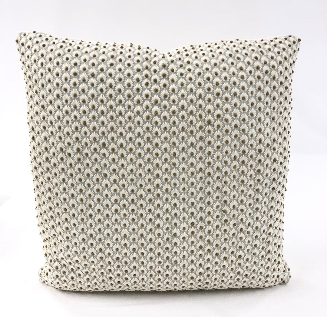 Scalamandre - Fleur Embroidered in Mineral