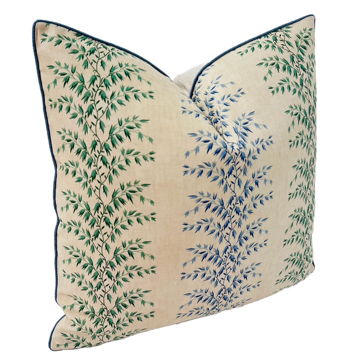 Décor Barbares - Rayures Datcha in Green & Blue