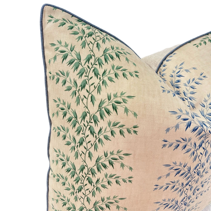 Décor Barbares - Rayures Datcha in Green & Blue