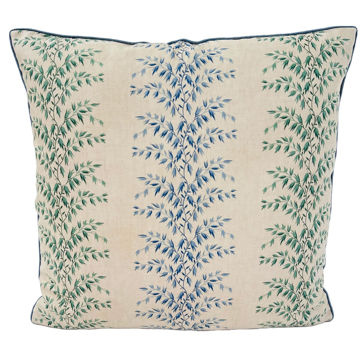 Décor Barbares - Rayures Datcha in Green & Blue