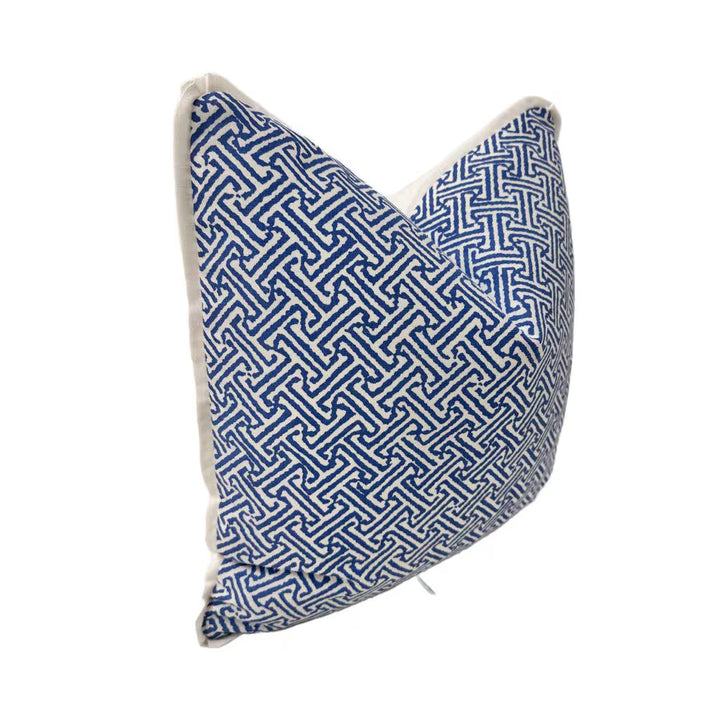 Quadrille - Java Java in French Blue on White