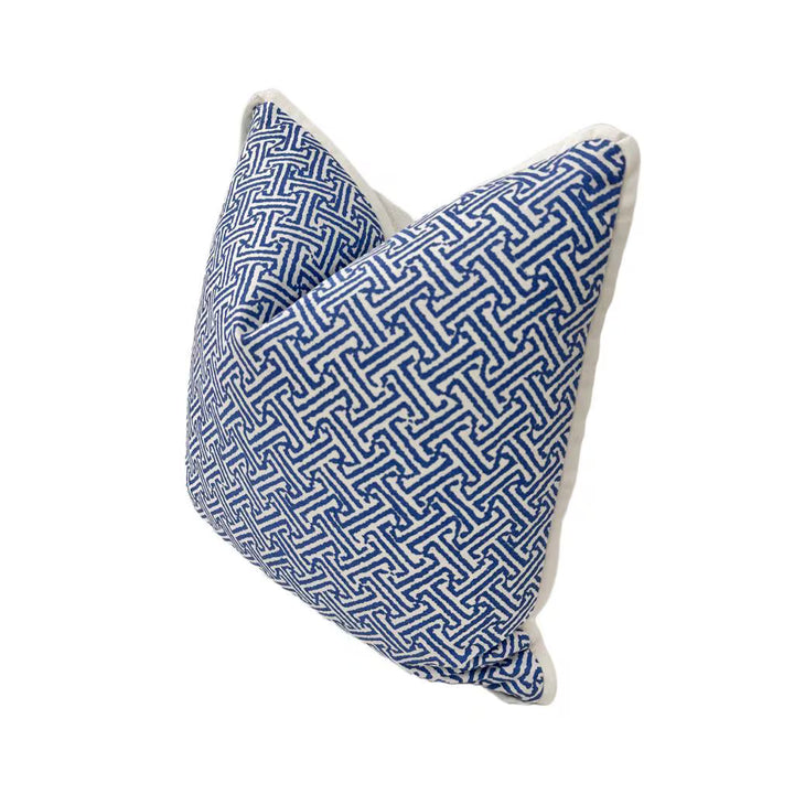 Quadrille - Java Java in French Blue on White