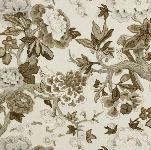 Schumacher - Bermuda Blossoms in Snow