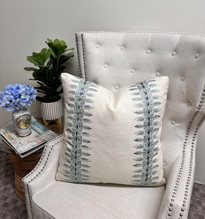 Cowtan & Tout - Camillo Stripe in Aqua