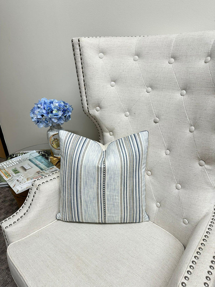 Cowtan & Tout - Tacoma in Indigo/Flax