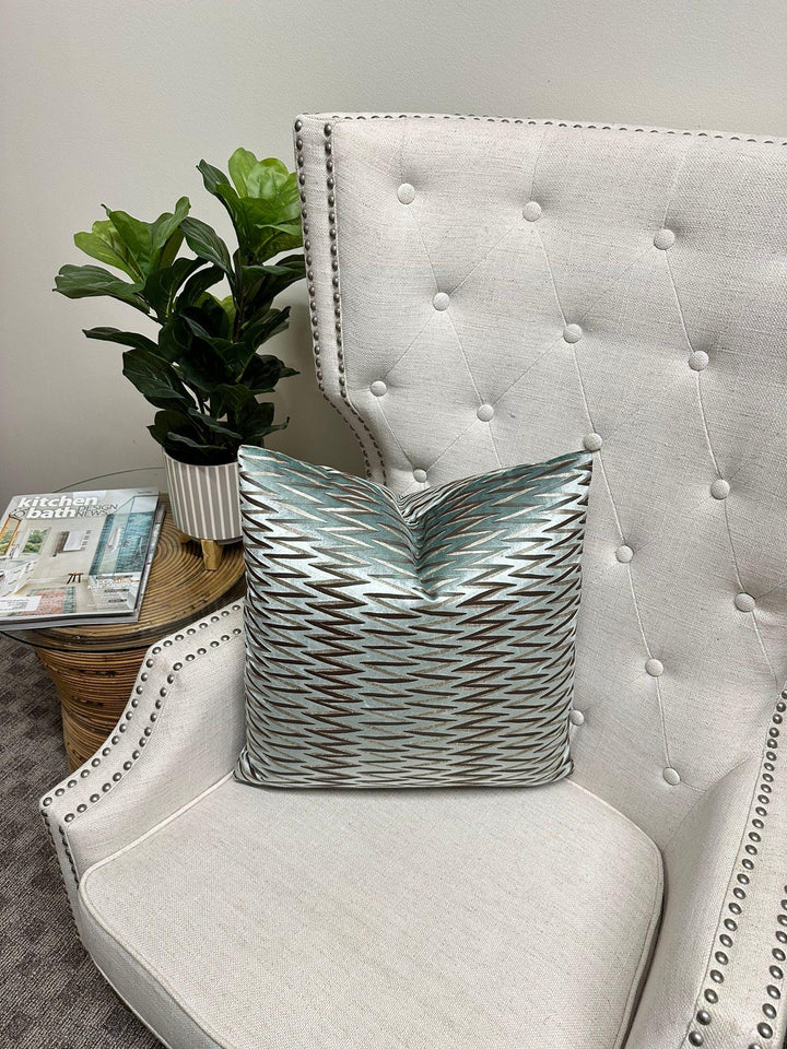 Jasper - ZigZag Stripe in Teal