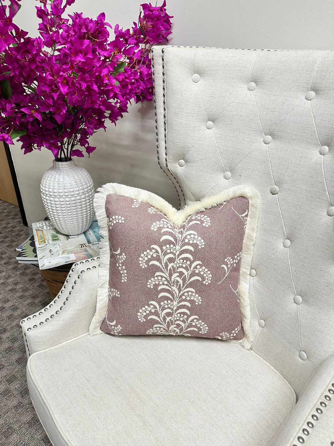 Carolina Irving Textiles - Mimosa Vine in Viola