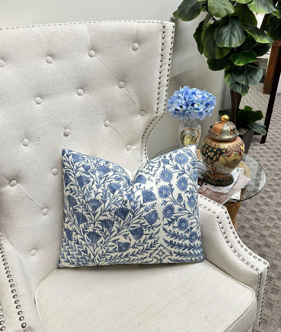 Lee Jofa - Sameera in Blue/Indigo