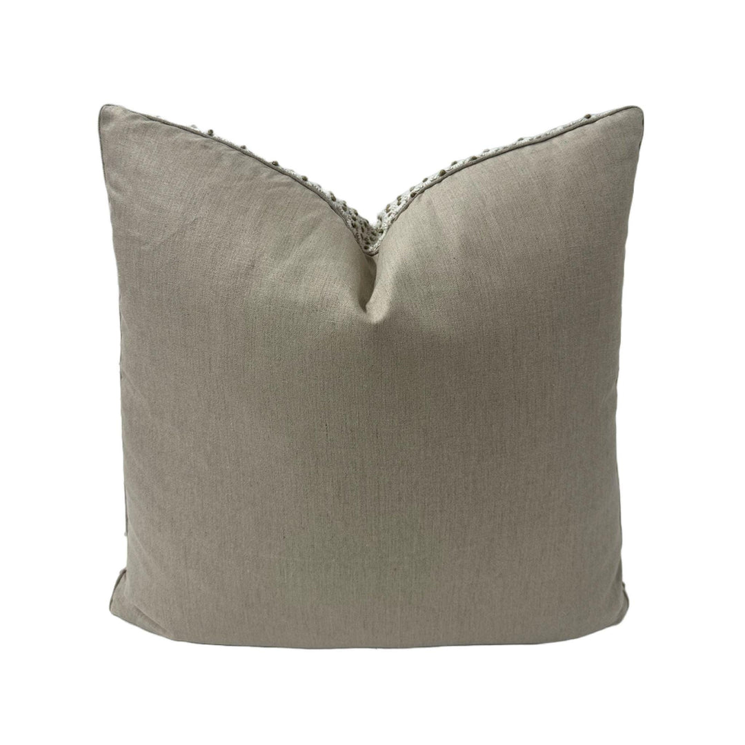 Scalamandre - Fleur Embroidery in Flax