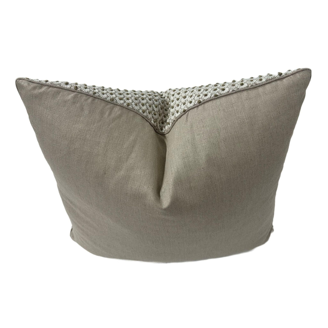 Scalamandre - Fleur Embroidery in Flax