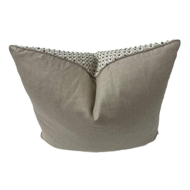 Scalamandre - Fleur Embroidery in Flax