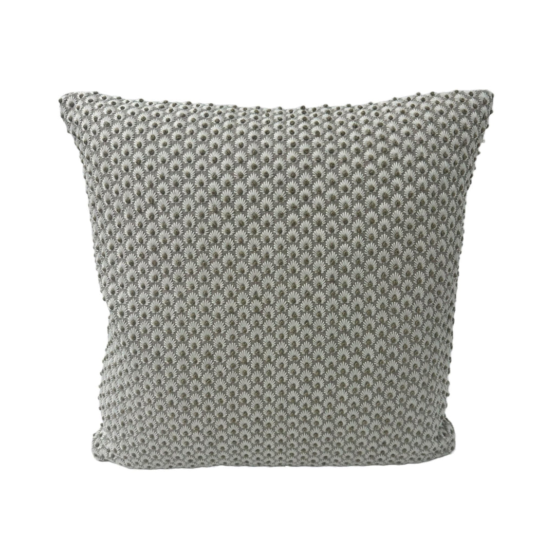 Scalamandre - Fleur Embroidery in Flax