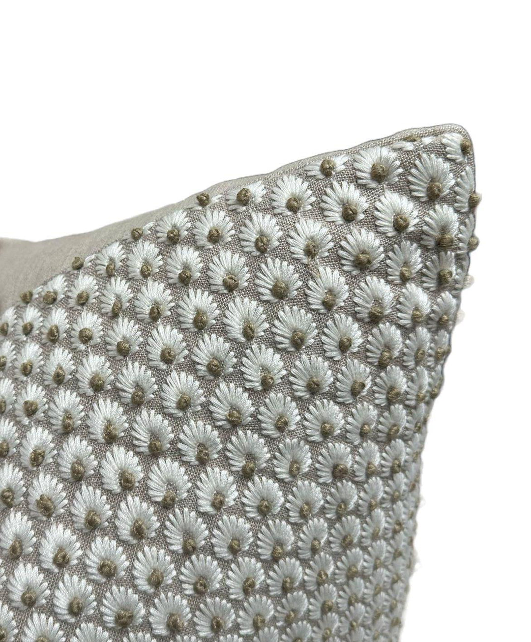 Scalamandre - Fleur Embroidery in Flax