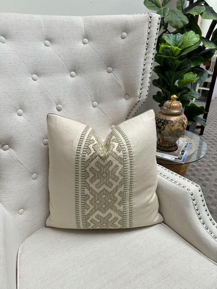 Cowtan & Tout - Florence in Beige/Olive