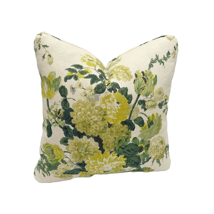 Clarence House - Dahlia Hand Block in Green