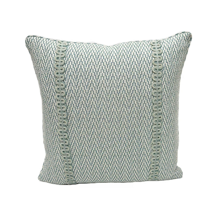 Zig Zag Small Scale with Tape in Aqua