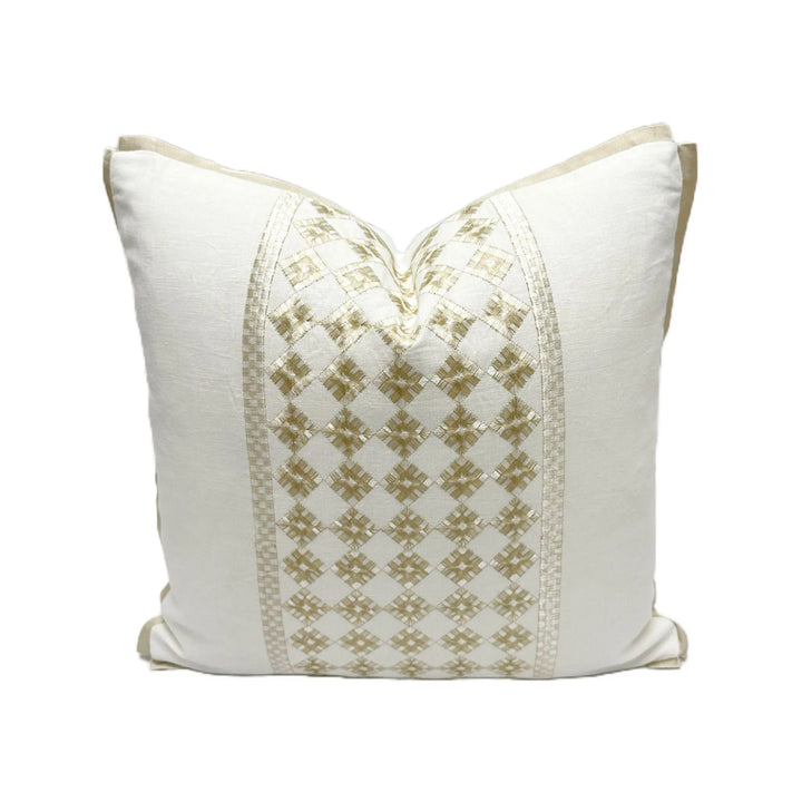 Luxury Embroidery Linen in Gold