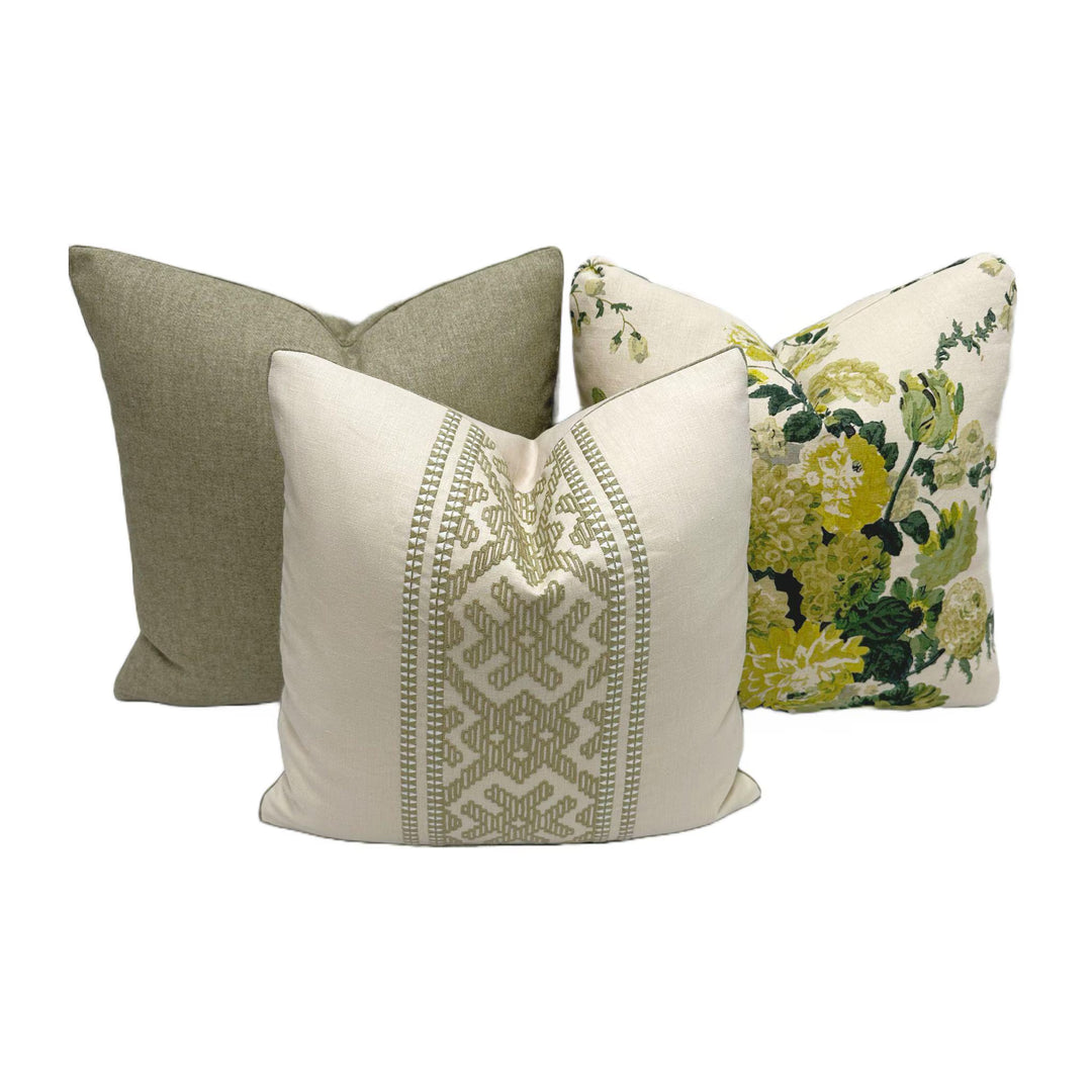 Cowtan & Tout - Florence in Beige/Olive