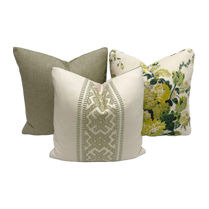 Cowtan & Tout - Florence in Beige/Olive