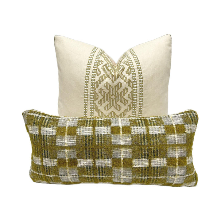 Cowtan & Tout - Florence in Beige/Olive