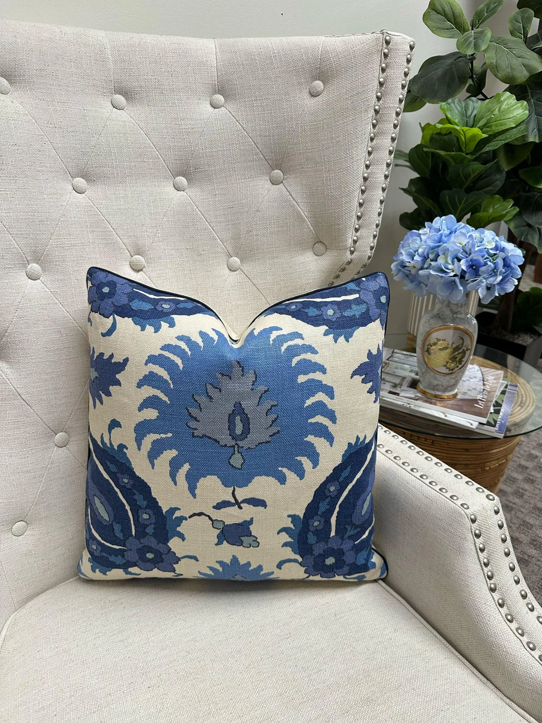 Brunschwig & Fils - Kashmiri in Sapphire Blue