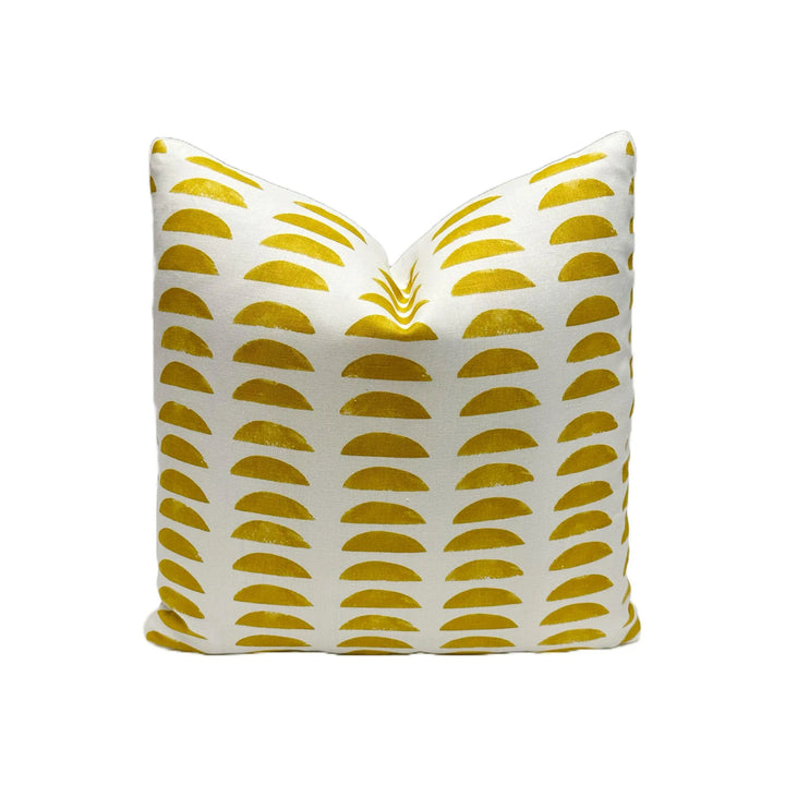 Rebecca Atwood, Hills Fabric in Goldenrod