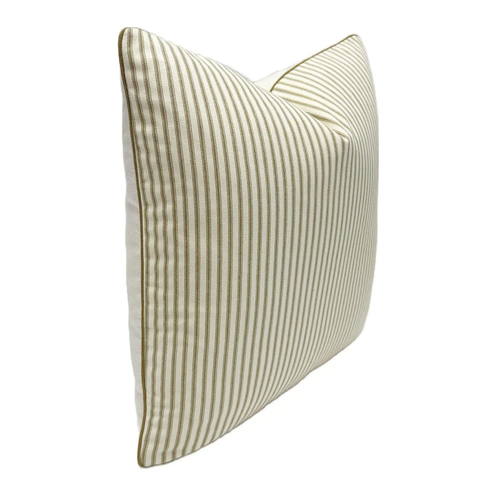 Magnolia Fabrics - Berlin Ticking Stripe in Driftwood