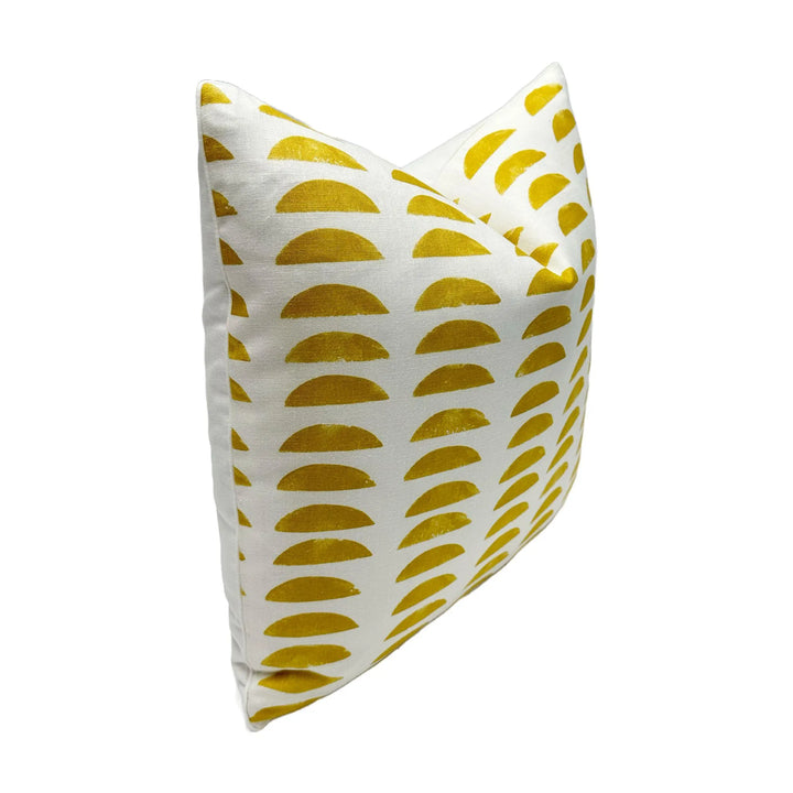 Rebecca Atwood, Hills Fabric in Goldenrod
