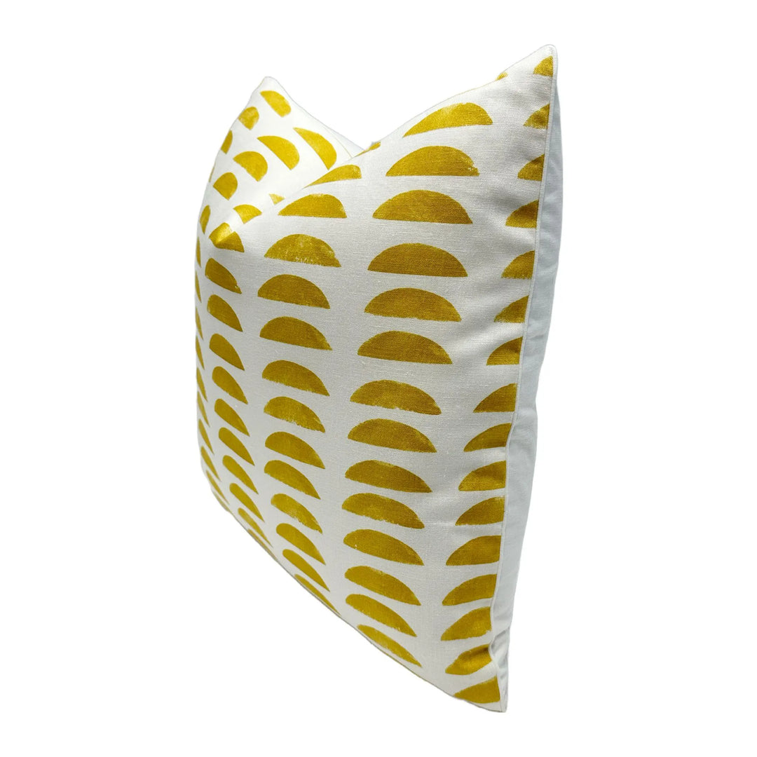 Rebecca Atwood, Hills Fabric in Goldenrod