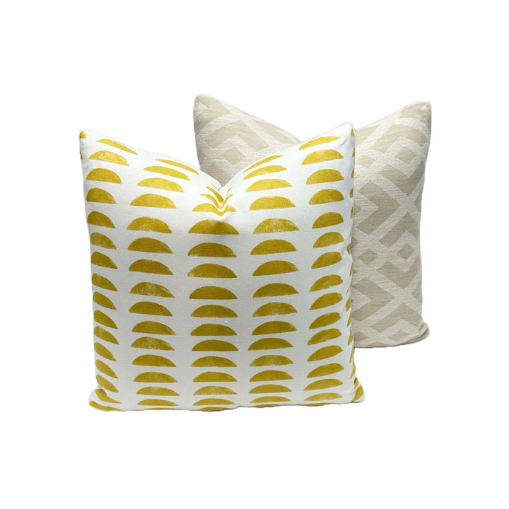 Rebecca Atwood, Hills Fabric in Goldenrod