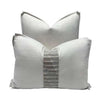 Open image in slideshow, Warm Neutral Retreat – Set of 3 Designer Pillow Covers
