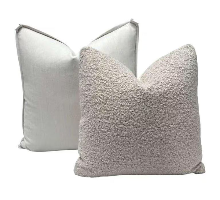 Warm Neutral Retreat – Set of 3 Designer Pillow Covers