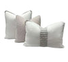 Open image in slideshow, Warm Neutral Retreat – Set of 3 Designer Pillow Covers
