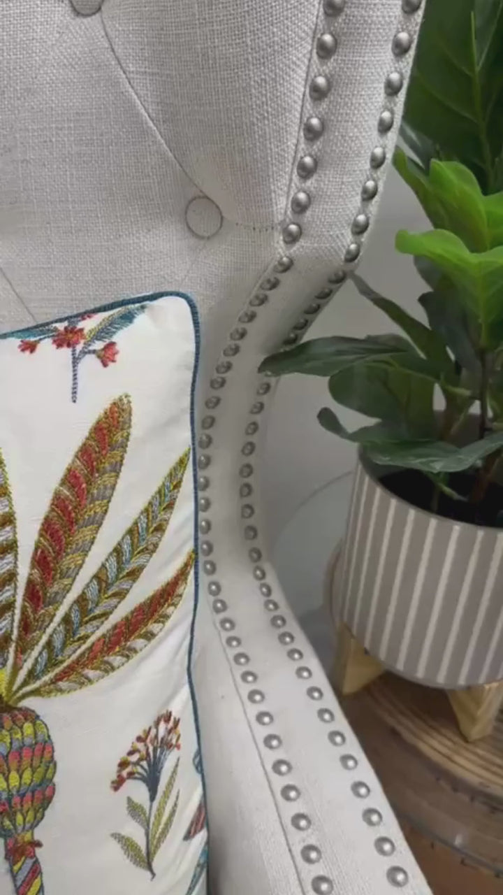 Colefax & Fowler - Zanzibar in Multi - Embroidery