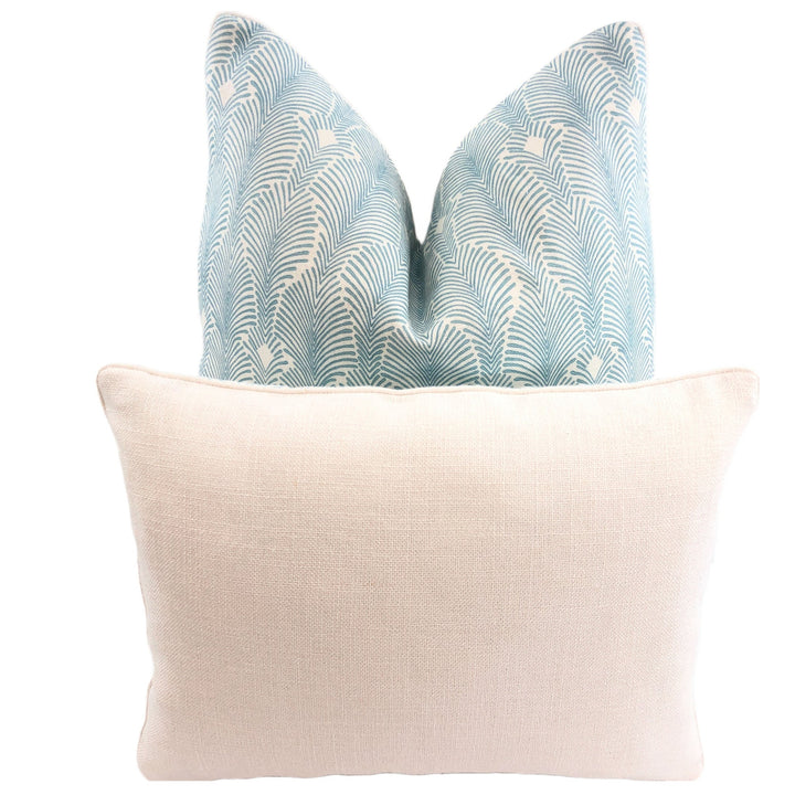 Isobel - Deco Stripe in Buttery Blue