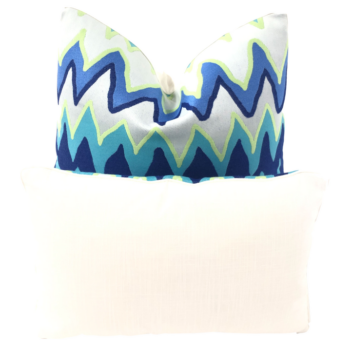 Schumacher - Zig Zag Weave in Laguna