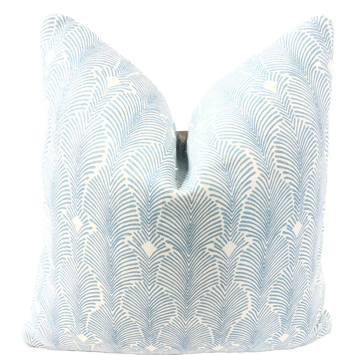 Isobel - Deco Stripe in Buttery Blue