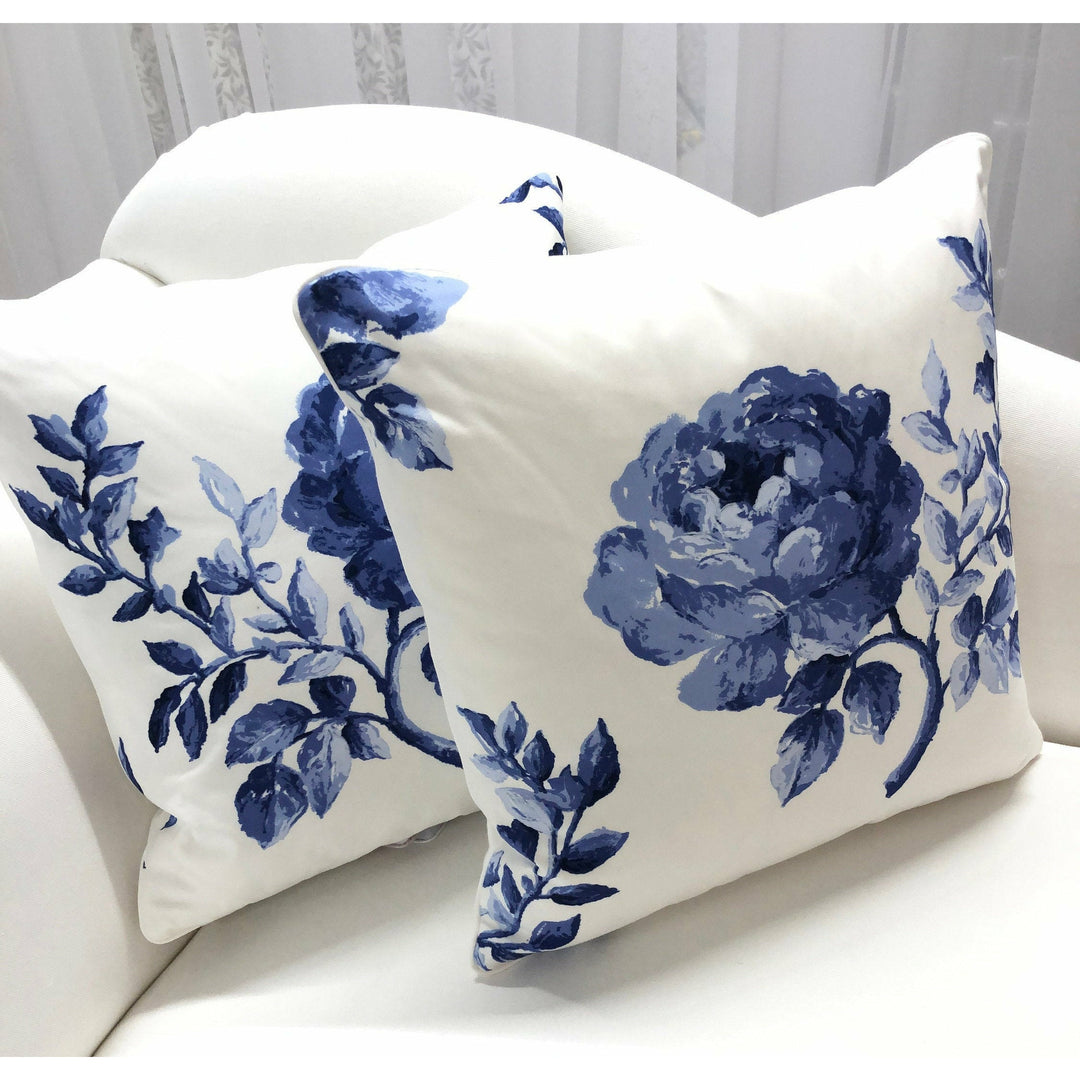 Manuel Canovas - Rosa in Blue/White