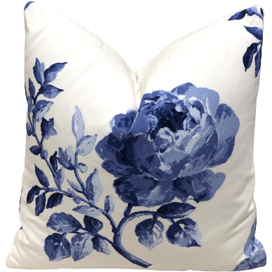 Manuel Canovas - Rosa in Blue/White